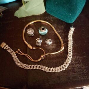 Pandora Gold and Silver Bracelet Collection